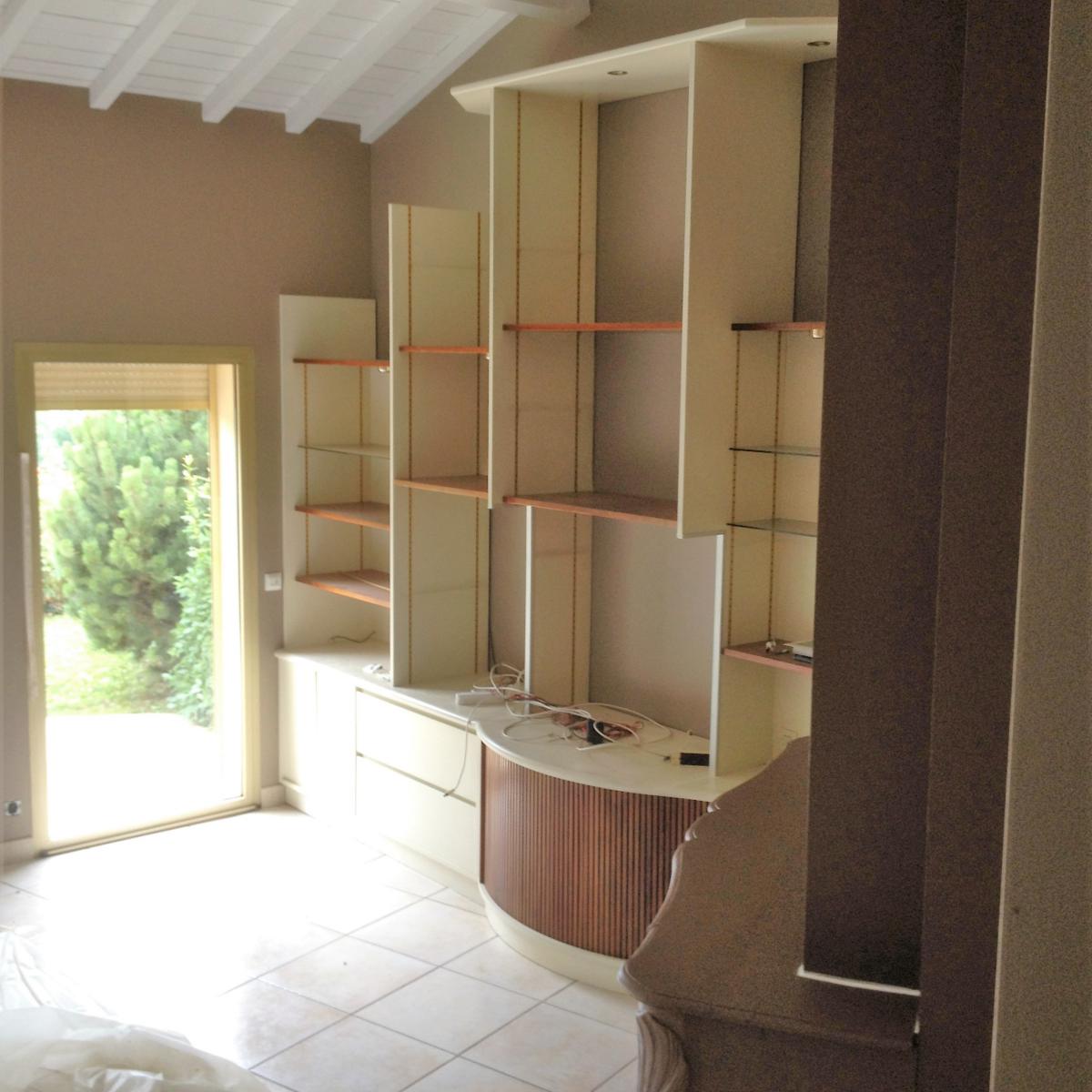 Aménagement d'une bibliothèque sur mesure